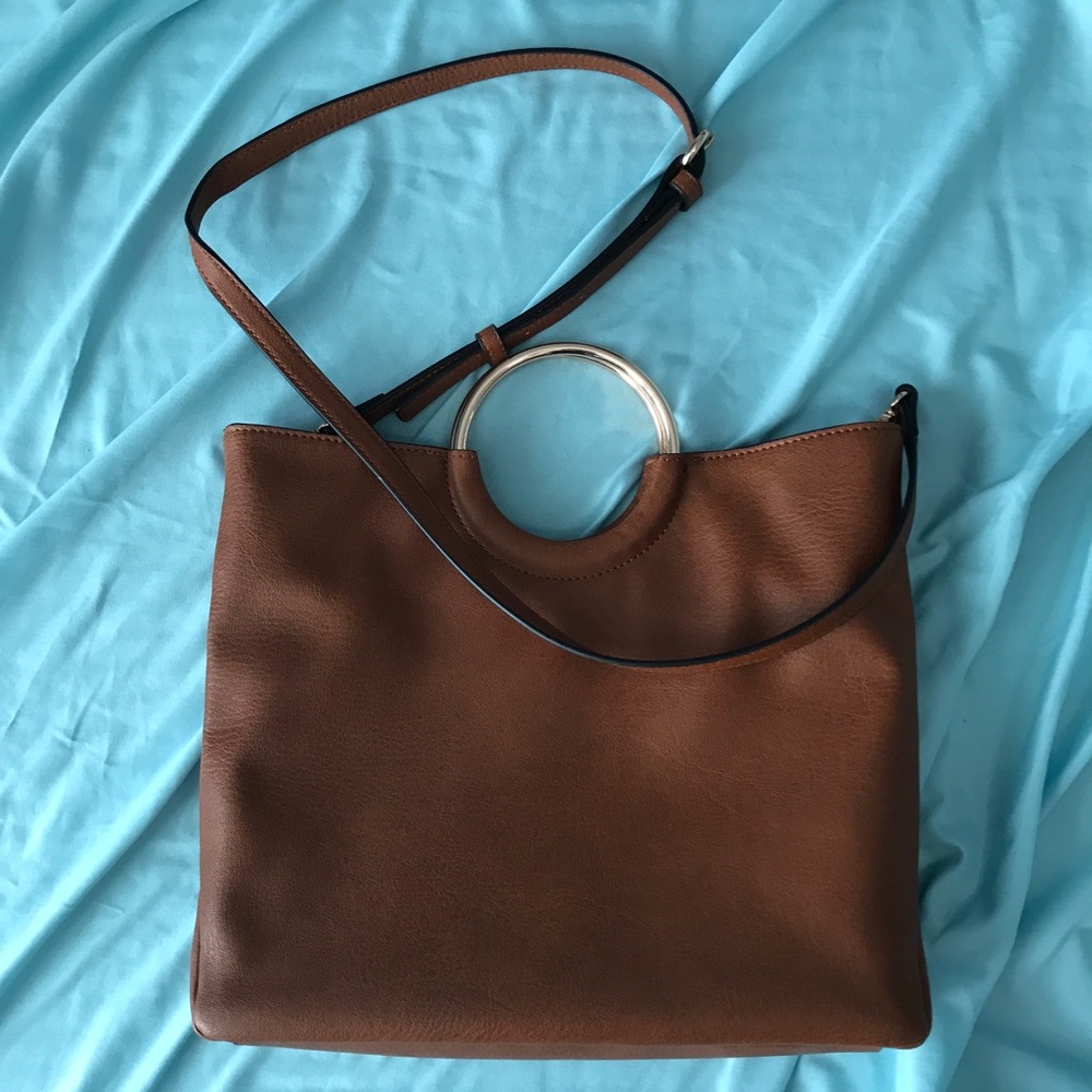NWOT LC brown purse!